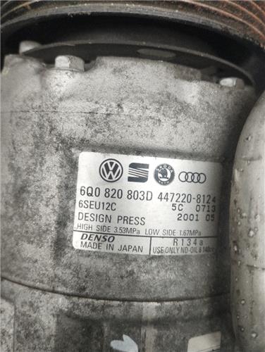 Compresor Aire Acondicionado Seat Ibiza (6L1)(04.2002->) 1.9 TDI - Imagen 2