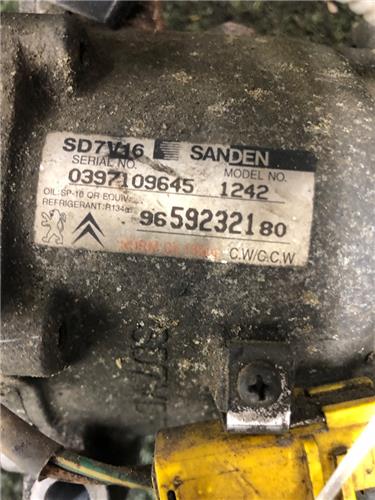 Compresor Aire Acondicionado Citroen Xsara Picasso (1999->) 1.6 HDi - Imagen 2