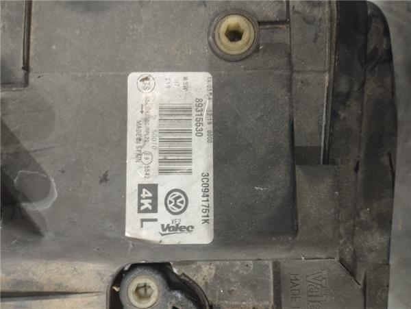 Faro Delantero Izquierdo Volkswagen Passat Berlina (3C2)(2005->) 2.0 TDI - Imagen 4