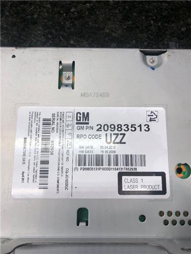 Radio / Cd Opel ASTRA J 1.7 CDTI - Imagen 2