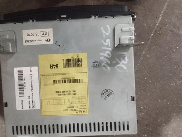 Radio / Cd Hyundai i30 cw (FD)(2008->) 1.6 D - Imagen 2
