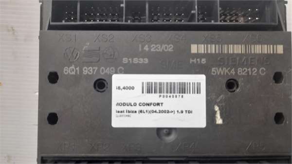 Modulo Confort Seat Ibiza (6L1)(04.2002->) 1.9 TDI - Imagen 2