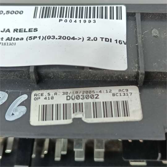Caja Reles Seat Altea (5P1)(03.2004->) 2.0 TDI 16V - Imagen 3