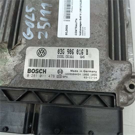 Centralita Volkswagen Golf V (1K1)(10.2003->2008) 1.9 TDI - Imagen 2